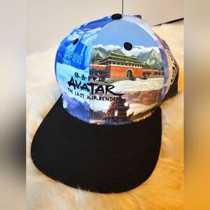 NWT Avatar The Last Airbender Flat Brim Snapback Four Nations Hat